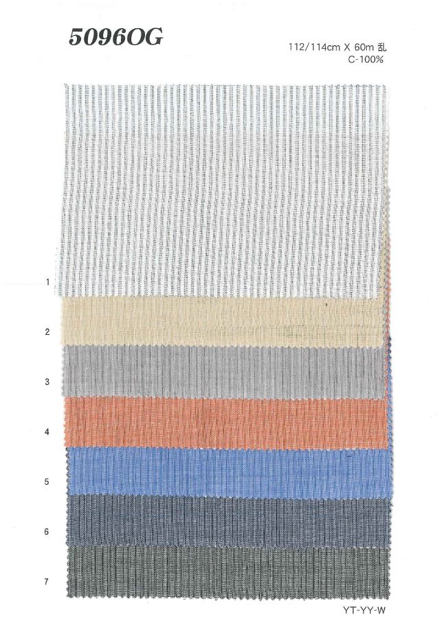 MU5096 غاز مزدوج مخطط[نسيج / قماش] Ueyama Textile