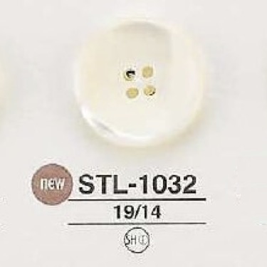 STL1032 زر صدف Takase بأربعة ثقوب[أزرار] IRIS