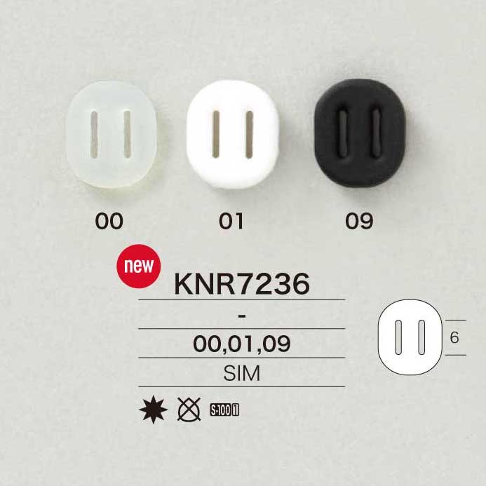 KNR7236 سدادة حبل بشكل أنف الخنزير[أبازيم وحلقات] IRIS