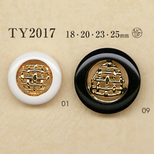 TY2017 زر من راتنج البوليستر/مصبوب[أزرار] DAIYA BUTTON
