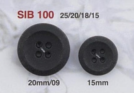 SIB100 Mirable (سيليكون) زر بأربعة ثقوب[أزرار] IRIS