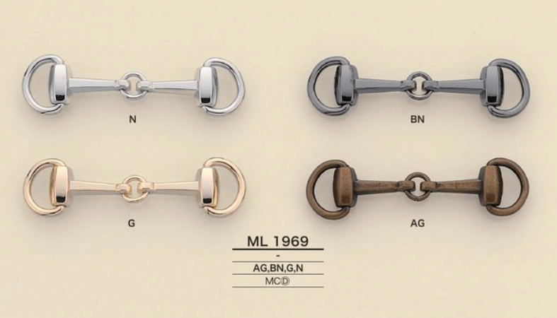 ML1969 Bit للمستلزمات المعدنية[أبازيم وحلقات] IRIS