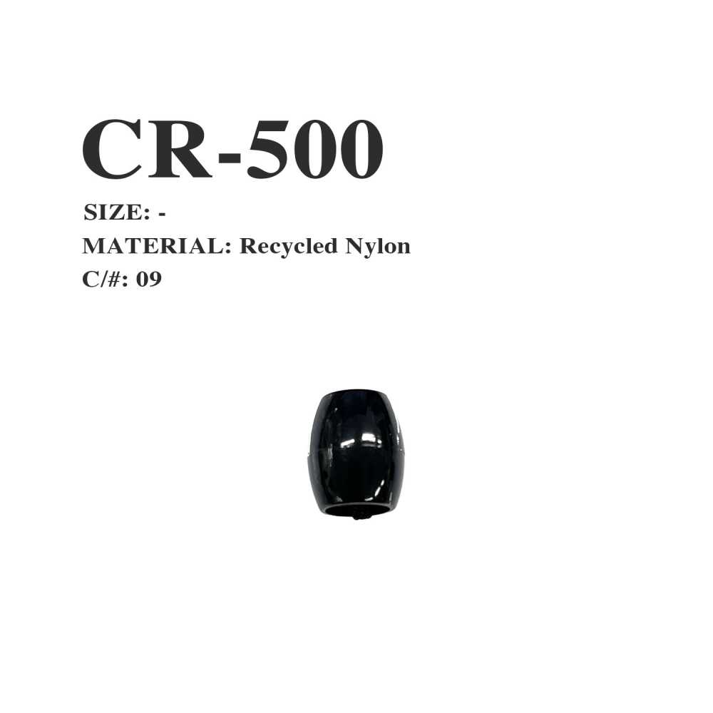 CR-500 نهاية حبل من نايلون معاد تدويره لشبكة صيد، على شكل برميل[أبازيم وحلقات] Morito (MORITO)