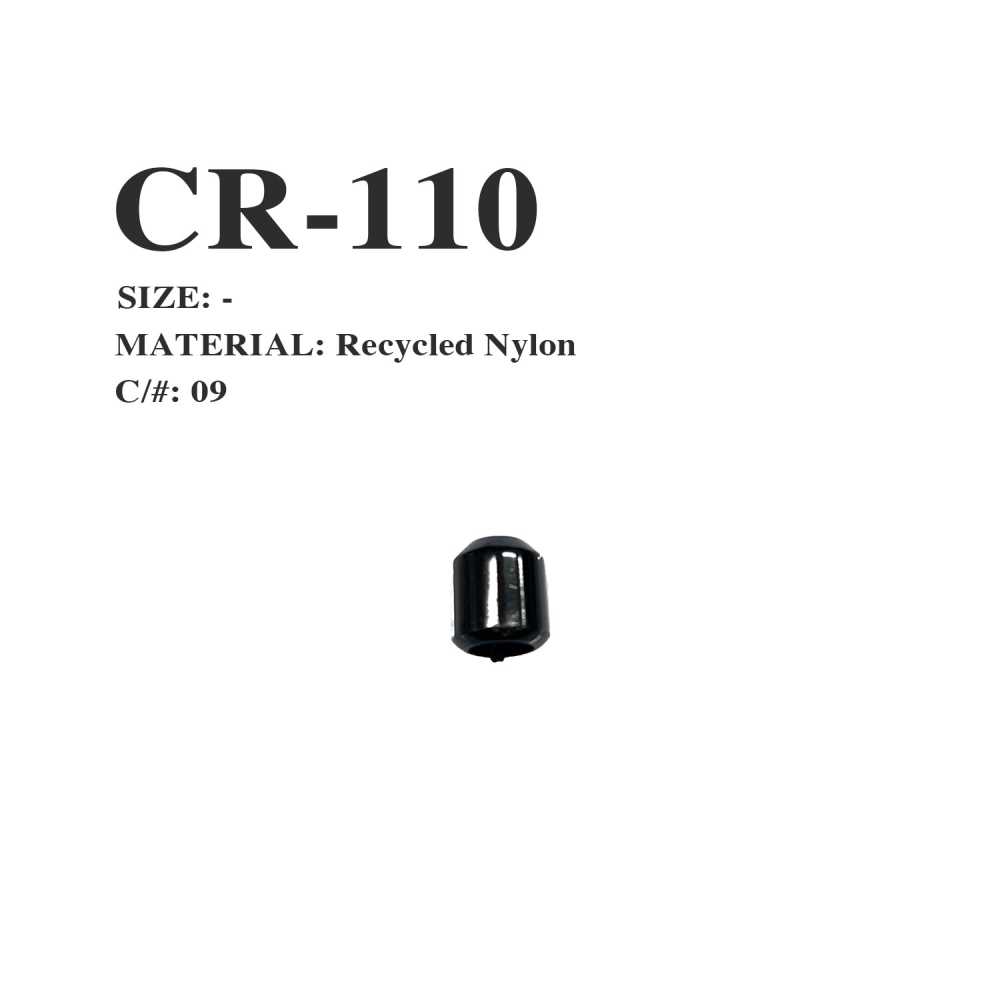 CR-110 نهاية حبل شبكة صيد من نايلون معاد تدويره، نوع أنبوبي[أبازيم وحلقات] Morito (MORITO)