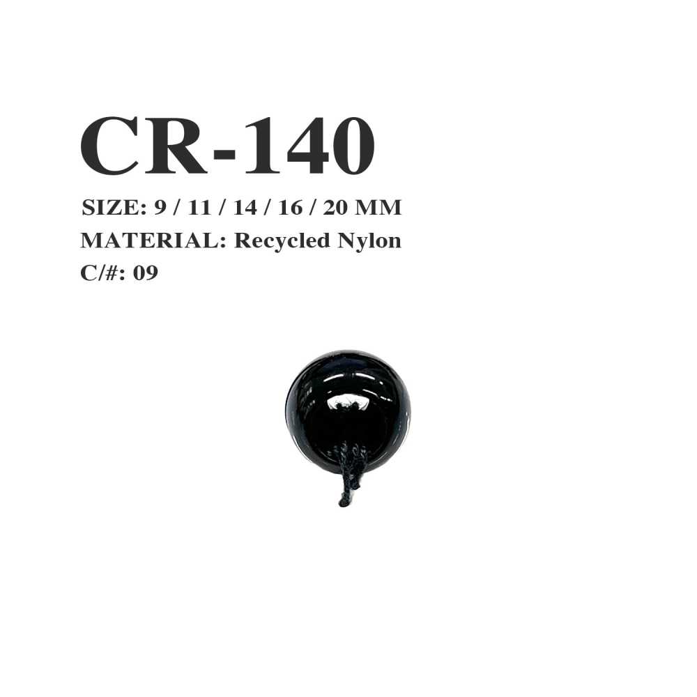 CR-140 طرف حبل من النايلون المعاد تدويره لشبكة صيد، دائري[أبازيم وحلقات] Morito (MORITO)