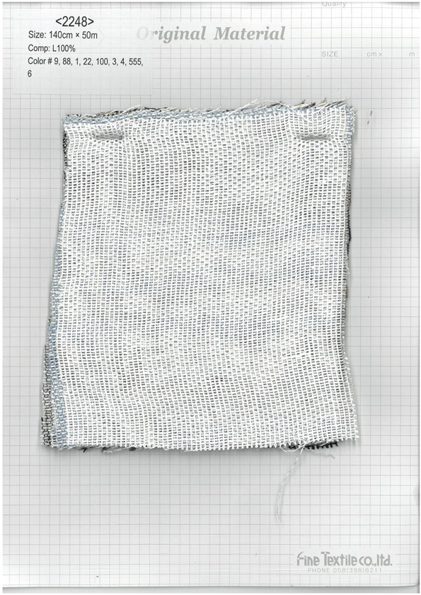 2248 نسيج لينو من الكتان[نسيج / قماش] Fine Textile