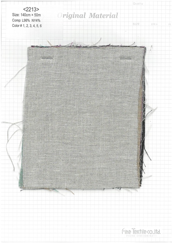 2213 شامبراي كتان[نسيج / قماش] Fine Textile