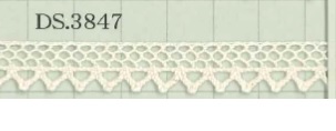 DS3847 دانتيل Torchon، عرض 11mm[Lace] DAISADA