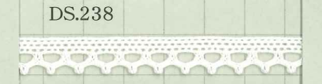 DS238 دانتيل تورشون، العرض 10mm[Lace] DAISADA