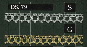 DS79 دانتيل لاميه[Ribbons, Tapes, And Cords] DAISADA