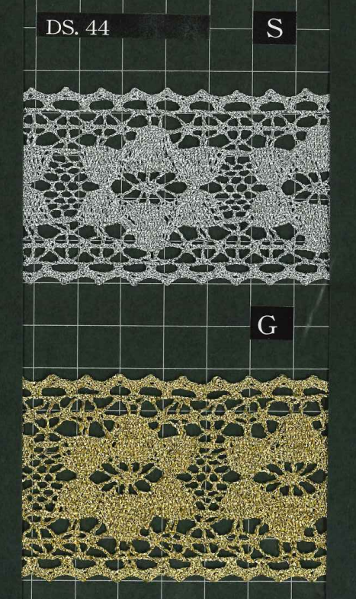 DS44 دانتيل لاميه 45mm[Ribbons, Tapes, And Cords] DAISADA