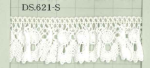 DS621-S دانتيل مطاطي دانتيل كشكش 23mm DAISADA