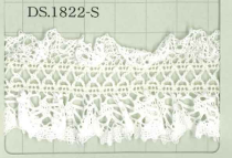 DS1822-S دانتيل مطاطي دانتيل كشكش دانتيل سلم 35mm[Lace] DAISADA