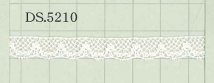 DS5210 دانتيل خفيف الوزن، العرض 8 mm[Lace] DAISADA