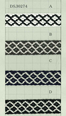 DS30274 شريط Tyrolean بعرض 17mm[Ribbons, Tapes, And Cords] DAISADA