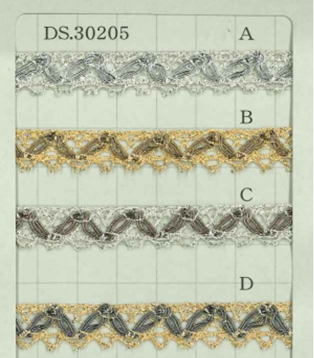 DS30205 جديلة لاميه العرض: 11mm[Ribbons, Tapes, And Cords] DAISADA