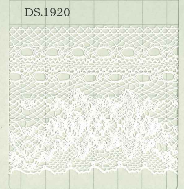 DS1920 عرض الدانتيل القطني: 63mm DAISADA