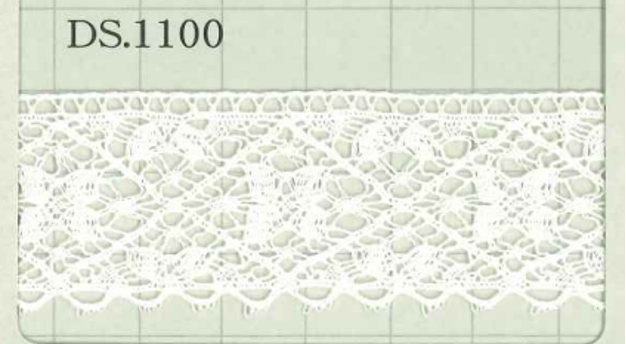 DS1100 دانتيل قطني، العرض: 28 mm[Lace] DAISADA