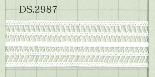DS2987 عرض الدانتيل القطني: 23 Mm[Lace] DAISADA