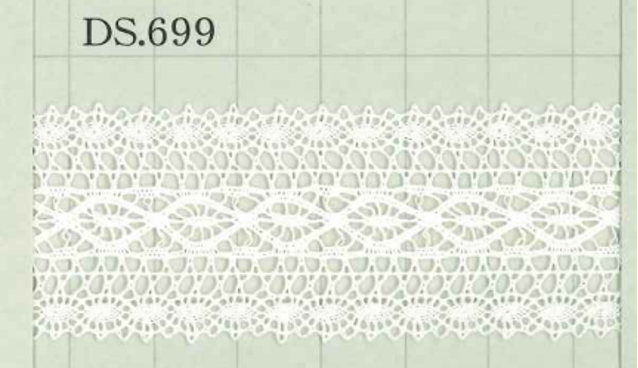 DS699 عرض دانتيل قطني: 29mm[Lace] DAISADA