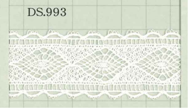 DS993 عرض دانتيل قطني: 29mm DAISADA