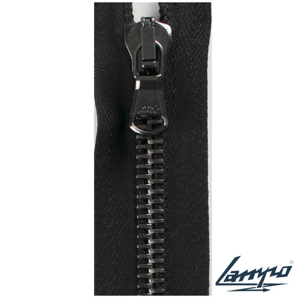 SL-8-SGE-TWOE Super Lampo مقاس 8 فضي عتيق سحاب فاصل ثنائي الاتجاه[Zipper] LAMPO(GIOVANNI LANFRANCHI SPA)