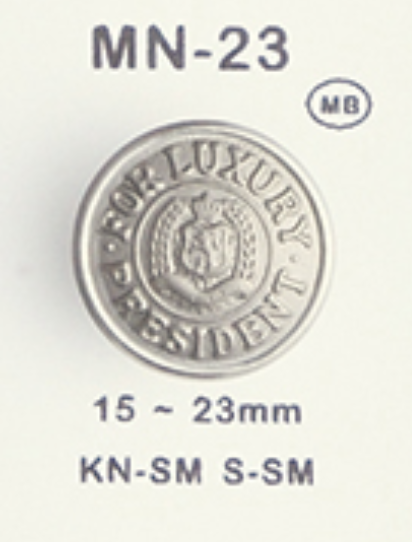 MN23 زر معدني[أزرار] DAIYA BUTTON