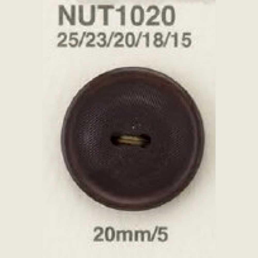 NUT1020 زر ثنائي الثقوب من الجوز[Buttons] IRIS