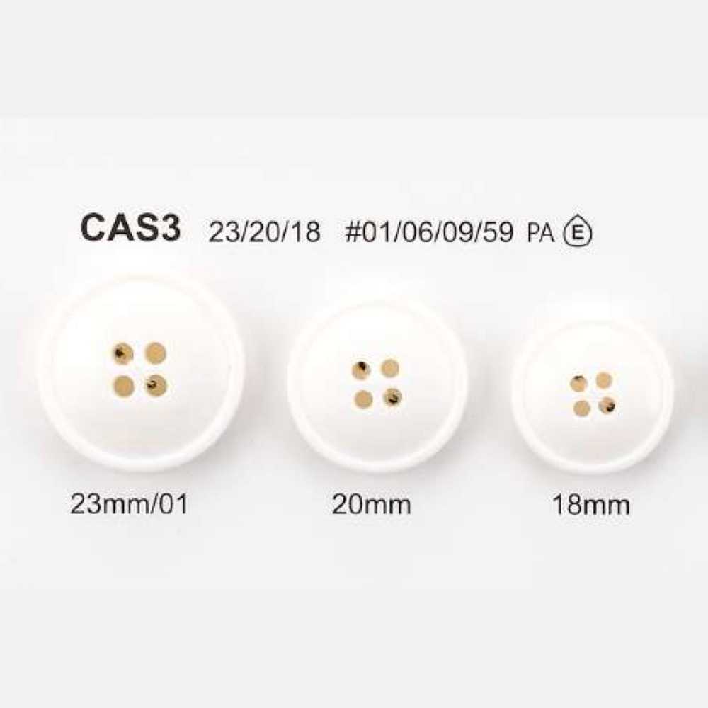 CAS3 زر رباعي الثقوب من راتنج النايلون[أزرار] IRIS
