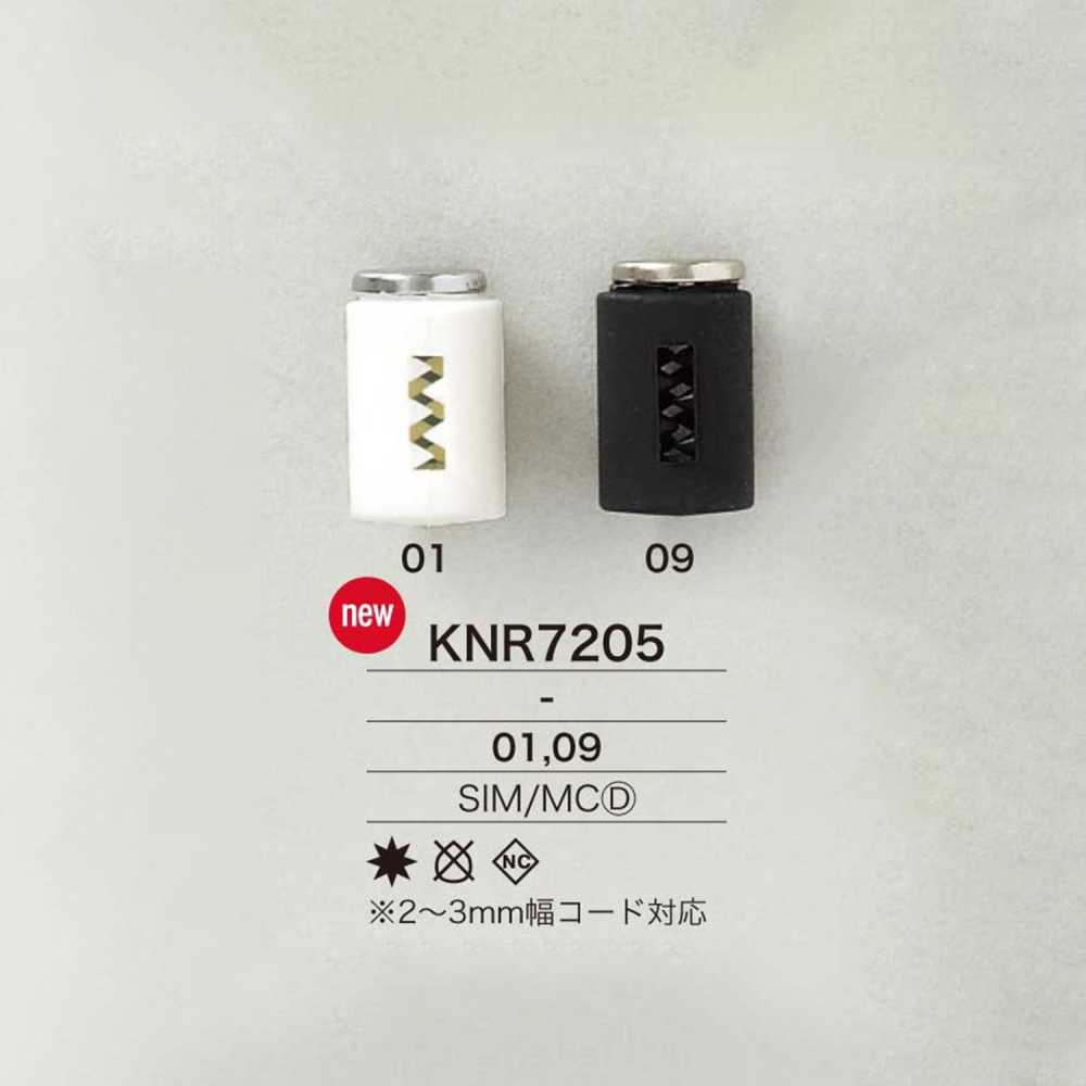 KNR7205 مستلزمات الحبل من السيليكون/المعدن المصبوب[أبازيم وحلقات] IRIS