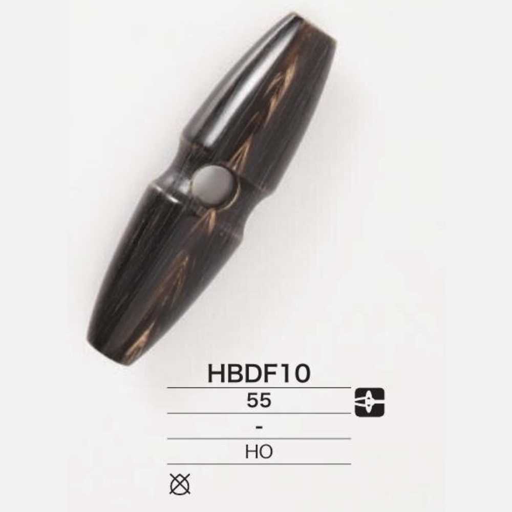 HBDF10 زر تبديل من قرن جاموس طبيعي[أزرار] IRIS