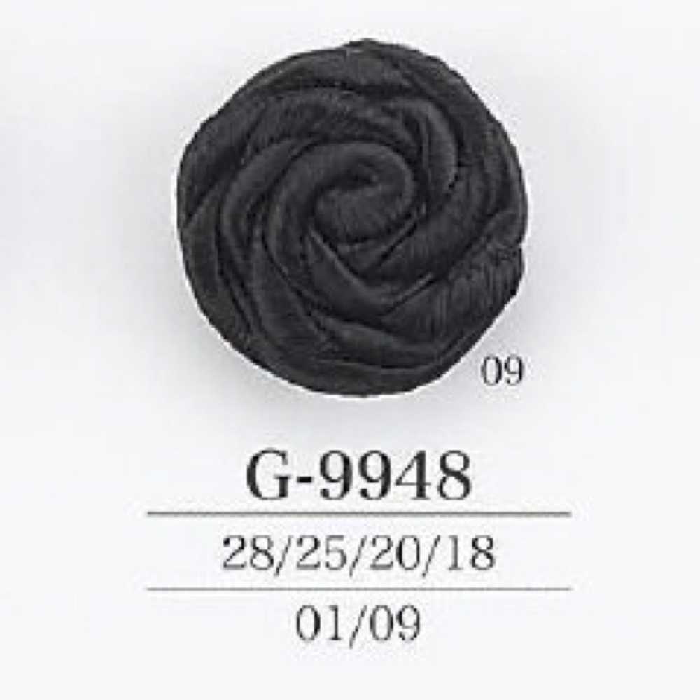 G9948 زر بساق نفقية من راتنج كورد/نايلون[أزرار] IRIS