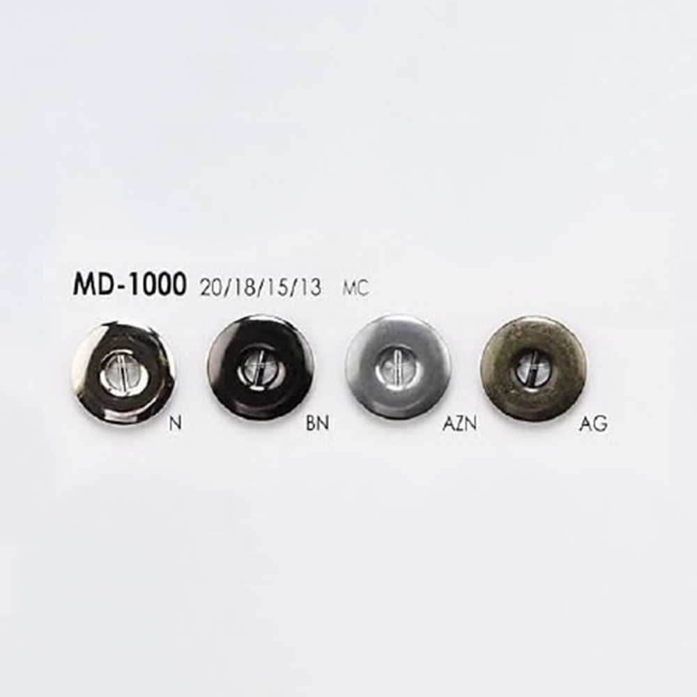 MD1000 زر مسبوك بالقالب بفتحتين أماميتين[أزرار] IRIS