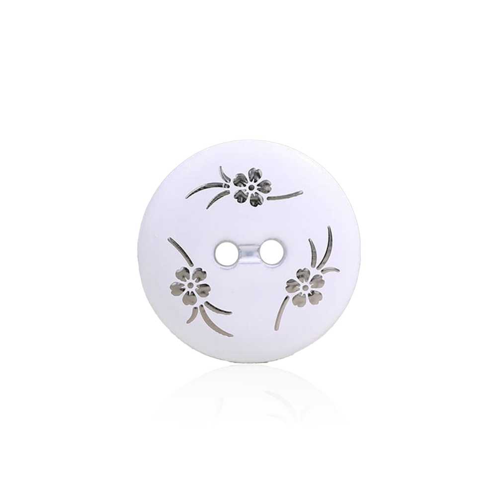 N53 زر بفتحتين من راتنج ABS[Buttons] IRIS