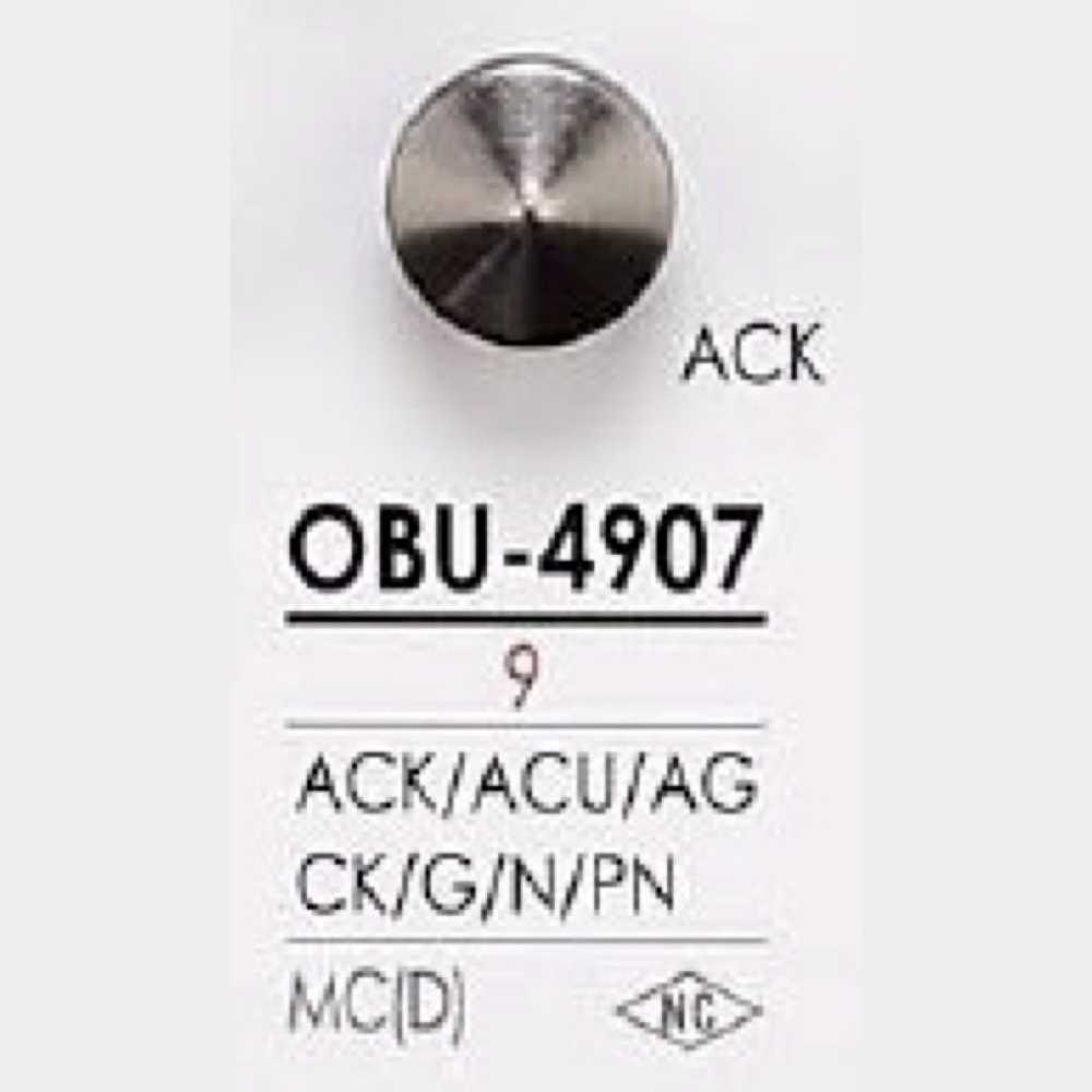 OBU4907 زر بساق نفقية مصبوب بالقالب[أزرار] IRIS