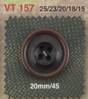 VT157 زر بأربع ثقوب من راتنج البوليستر[Buttons] IRIS