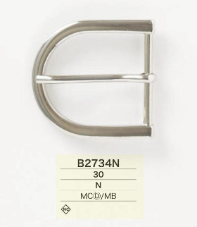 B2734N مشبك على شكل شراع من سبائك مصبوبة/نحاس أصفر[أبازيم وحلقات] IRIS