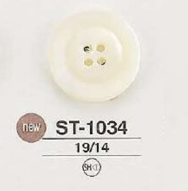 ST1034 زر صدف تاكاسي بأربعة ثقوب[Buttons] IRIS