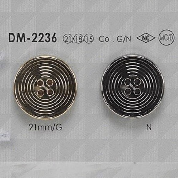 DM2236 زر بأربع فتحات مصبوب بالقالب[Buttons] IRIS