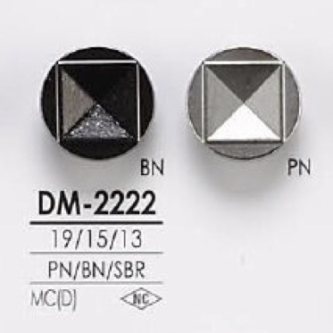 DM2222 زر بساق نصف حلقية وحلقة دائرية مصبوب بالقوالب[Buttons] IRIS