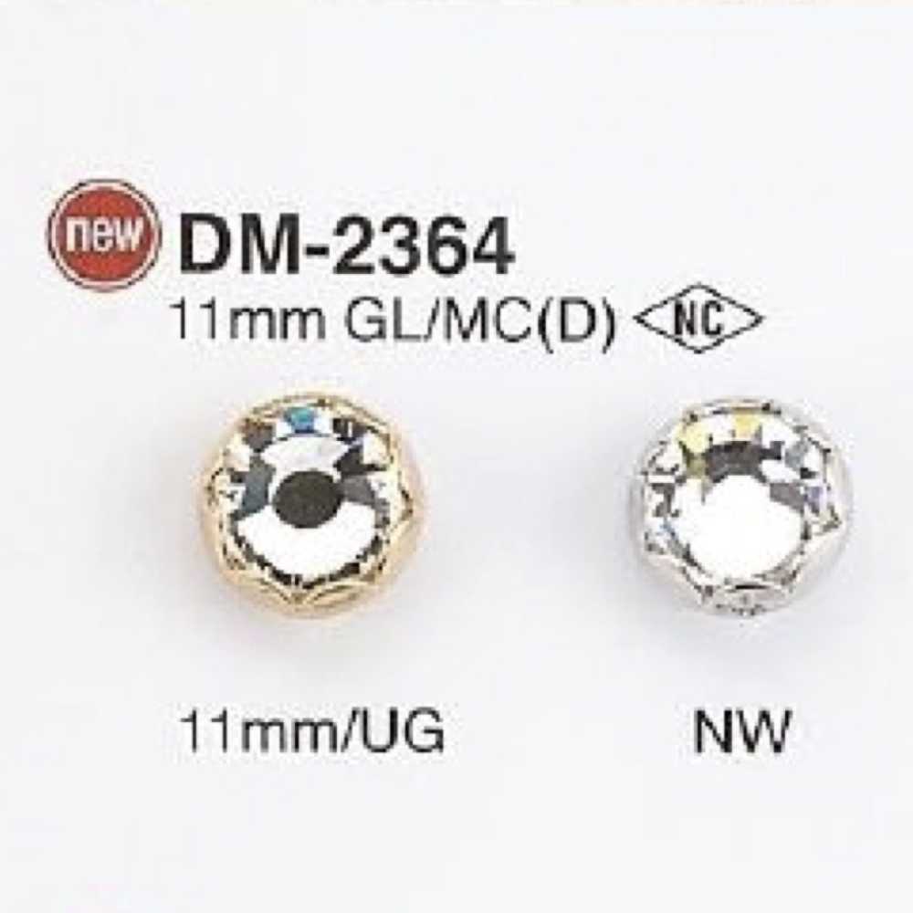 DM2364 زر بساق حلقي دائري نصف حلقي[Buttons] IRIS