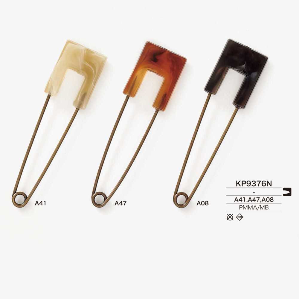 KP9376N دبوس لحاف من راتنج الأكريليك/النحاس الأصفر[Other Miscellaneous Goods] IRIS