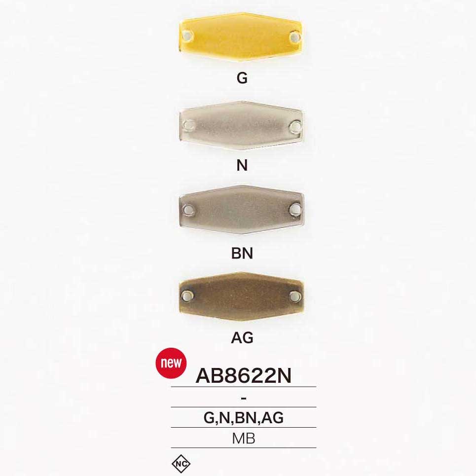 AB8622N لوحة معدنية للخياطة من النحاس الأصفر[سلع متنوعة أخرى] IRIS
