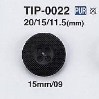 TIP0022 زر من البولي يوريثان بأربعة ثقوب[أزرار] IRIS