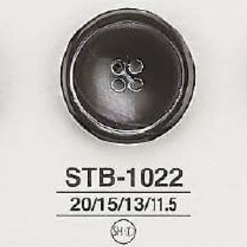 STB1022 زر صدف تاكاسي بأربعة ثقوب[أزرار] IRIS