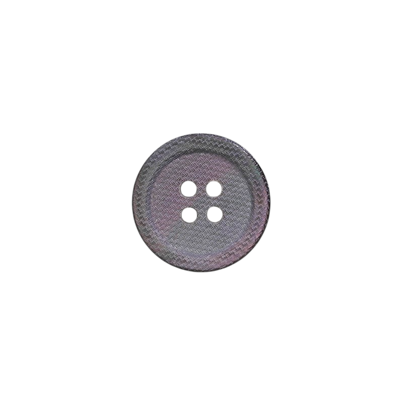 SSO56 زر من صدف أم اللؤلؤ الأسود بأربع فتحات[Buttons] IRIS