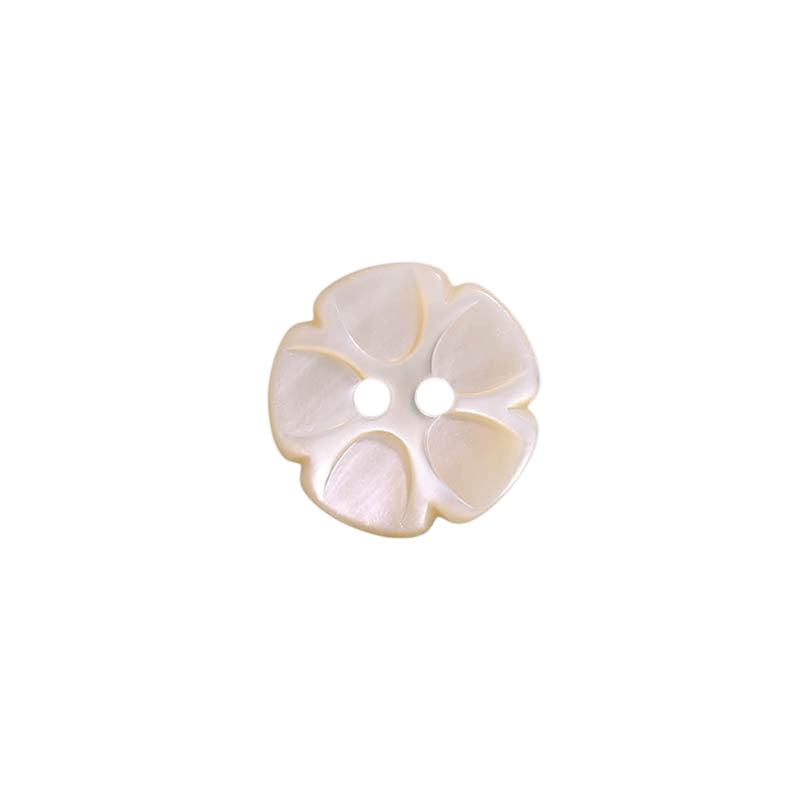 SSO19 زر من الصدف بفتحتين[أزرار] IRIS