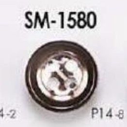 SM1580 زر نحاسي بأربعة ثقوب من الأمام[أزرار] IRIS