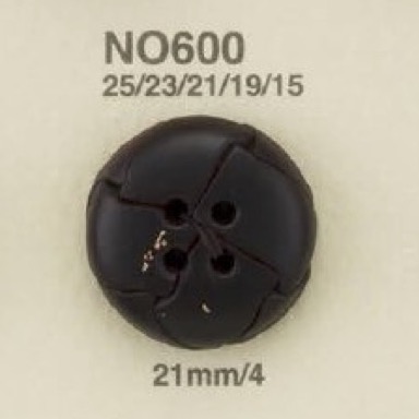 NO600 زر جلد بأربع ثقوب[Buttons] IRIS