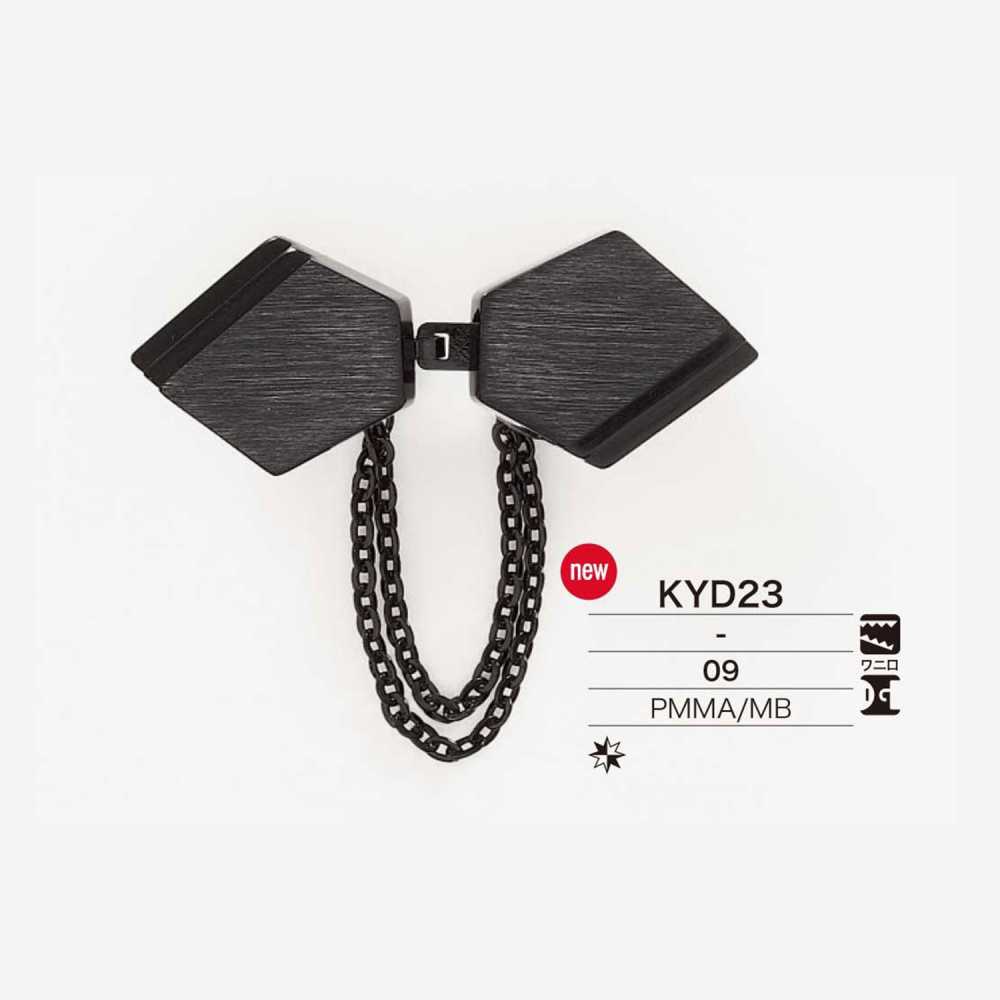 KYD23 أزرار أخرى مصنوعة من راتنج أكريليك/نحاس أصفر[سلع متنوعة أخرى] IRIS